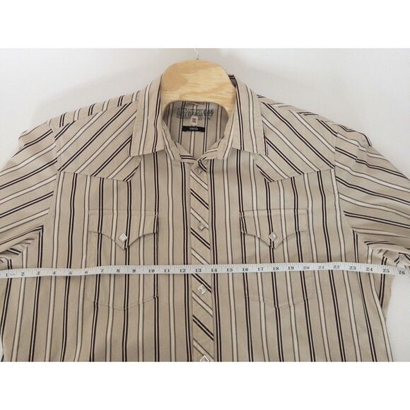 Vintage 1990’s Guess Diamond Pearl Snap Skully Style Shirt Mens XXL - Picture 11 of 14